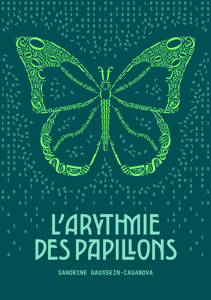 Couverture Roman Arythmie des Papilons_Sandrine Gaussein-Casanova
